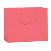 Coral Rose Matte Vogue Gift Bags (10 Pack ) 16x6x12"