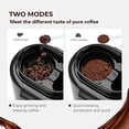 thumbnail image 3 of KAPAS Mini Automatic Coffee Machine With Grinding Function, Programmable Timer Mode and Keep Warm Plate, 0.6L Capacity, 600W, 3 of 5