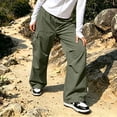 thumbnail image 5 of Womens Stretch Work Pants for Office, High Rise Straight Leg Trousers with Pockets, Wrinkle-Free Business Casual Bottom for Women, 5 of 6