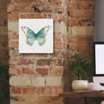 thumbnail image 5 of Epic Graffiti 'Colorful Breeze XII with Teal' by Lisa Audit, Canvas Wall Art, 12"x12", 5 of 8