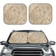 thumbnail image 2 of Balery Tortilla Parasol para parabrisas de coche de 2 piezas | Parasol plegable para parabrisas delantero de coche para la mayoría de sedanes-Medium, 2 of 6