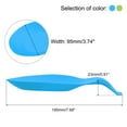 thumbnail image 2 of Uxcell 7.68" x 3.74" Heat Resistant Silicone Spoon Rest Kitchen Utensil Holder, Blue/Green 1Set, 2 of 6