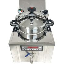 16L High Pressure Fried Chicken Machine Countertop Pressure Deep Fryer 220V Computer Panel Numerical Control