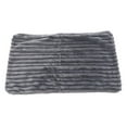 thumbnail image 3 of Funda de almohada de franela perfecl Reversible Gris Oscuro 30x50cm, 3 of 8