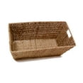 thumbnail image 3 of Michaela Slim Sea Grass Rectangular Utility Basket 18in, 3 of 4
