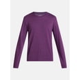 thumbnail image 5 of Athletic Works Men's and Big & Tall Men's Tri-Blend Tee with Long Sleeves, Sizes XS-4XLT, 5 of 5