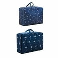 thumbnail image 3 of Baohd Sac de Rangement Sac de Voyage Pochette à Jouets Pratique Durable Extérieur Résistant à l'Usure Anti-Poussière Bleu Chat, PVC TG, 3 of 6