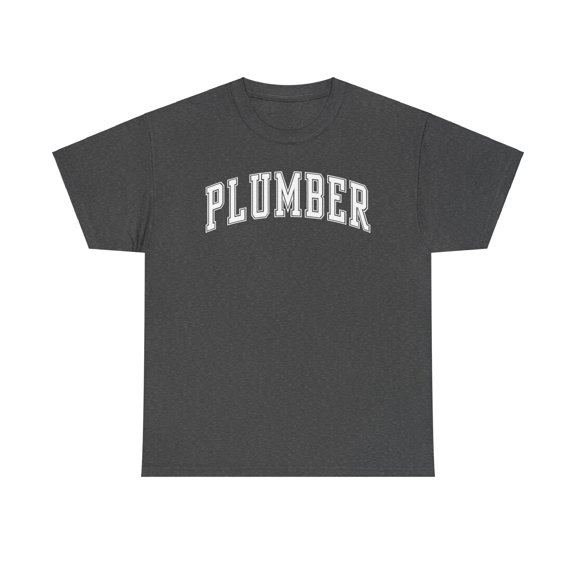 Plumber Shirt Gifts Tshirt Crew Neck Short Sleeve