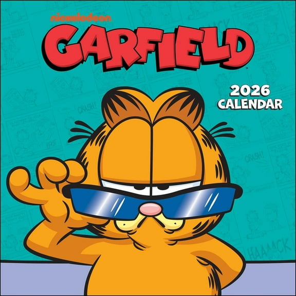 Garfield 2026 Wall Calendar, (Paperback)