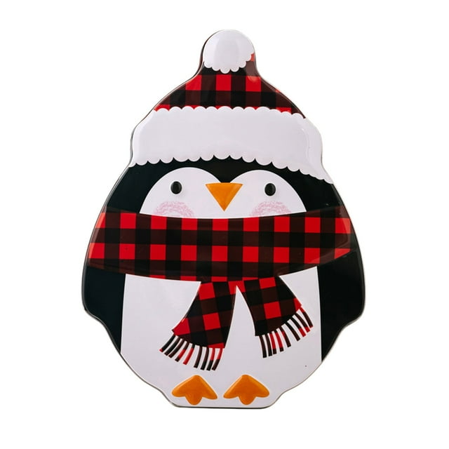 Dsscvnef Christmas Decorative Item Santa Mailbox: Metal Candy Container Holder and Ornament Big Container Restaurant Food Storage Containers with Lids