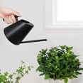 thumbnail image 5 of Regadera de Cobre para Plantas de Interior - Regadera pequeña de Acero Inoxidable Negra de 900 ml con Boquilla Larga y Recta, Regadera de Metal para bonsáis y Flores de Interior, 5 of 5