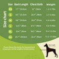 thumbnail image 2 of Uemuo St Patrick's Day for Winter Dog Hoodie Sweatshirts with Pockets Warm Dog Clothes for Small Dogs Chihuahua-Small, 2 of 8