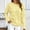 Yellow, variant on Womens Long Sleeve Crew Neck Pullover Sweaters Knit Loose Fit Yellow Sweaters Women Warm Women Fall Sweaters