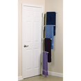 thumbnail image 4 of Household Essentials Hinge-It Clutterbuster Family Towel Bar, Silver, 4 of 5
