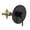 Matte Black, variant on Design House 523324 Oakmont Traditional Widespread 2-Handle Bathroom Faucet with Valve, Oil Rubbed Bronze
