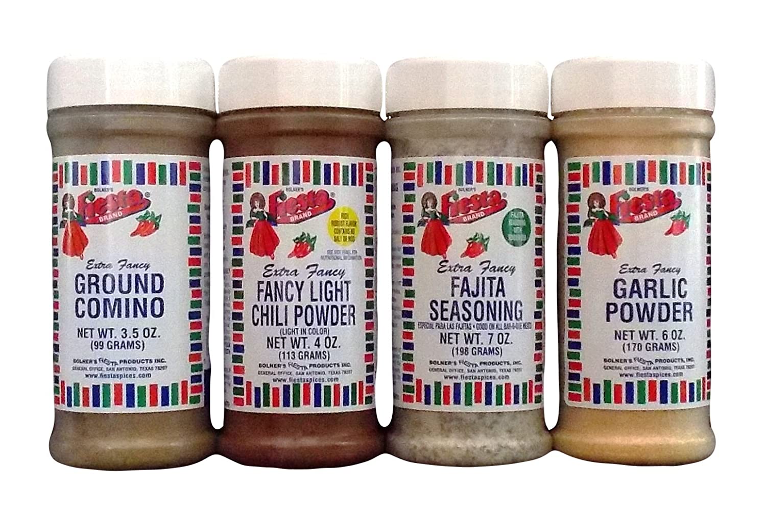 Bolners Fiesta Extra Fancy Traditional Mexican Kitchen Seasoning 4 