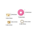 thumbnail image 2 of 1 juego de cuentas de arcilla para hacer joyas, kit para hacer pulseras, cuentas de arcilla polimérica para manualidades DIY, 2 of 7