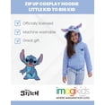 thumbnail image 2 of Sudadera con capucha Disney Lilo & Stitch French Terry con cremallera azul 7-8 niñas, 2 of 5