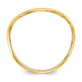 thumbnail image 2 of Diamond2Deal 14K Bague de Mode Vague Or Jaune pour Femmes Taille 9, 2 of 7