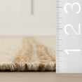 thumbnail image 2 of Rugs USA x Nate Berkus York Striped Wool Cozy Area Rug, 2' 6" x 8', Runner, York Tan, 2 of 7