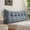 Blue, variant on Wedge Reading Pillow for Bed Brown 59 Inch Large Headboard Backrest Cushion Premium Corduroy Daybed Back Support Pillow for College Dormitory Adults Sofa Bed Bunk Bed