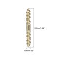 thumbnail image 2 of 10x40mm Suspensión Pernos, 6uds Doble Extremo Autoperforantes Rosca Madera a Madera Pasador Tornillos para Madera Conexión, 2 of 5