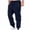 Navy, variant on Yongwang Mens Drawstring Elastic Waist Sweatpants Jogger Cargo Sweatpants Casual Workout Running Pants with Pockets