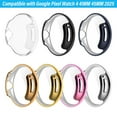 thumbnail image 4 of XiHAMA Soft Screen Protector Bumper Case Compatible with Google Pixel Watch 4 (2025) 41mm 45mm Smartwatch, Full Protection, High Sensitivity, 4 of 6