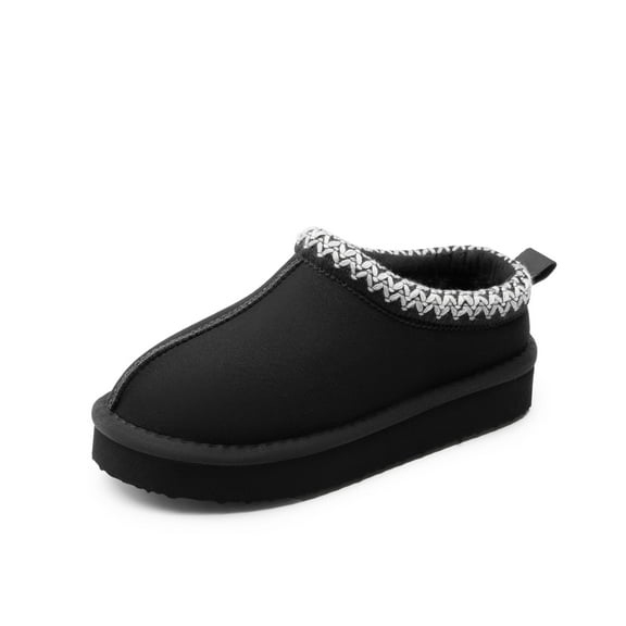 Kids Slippers Boys Girls Fuzzy House Shoes Slip On Indoor Outdoor Comfortable for Little/Big Kid