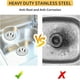 thumbnail image 3 of 7.5cm Stainless Steel Kitchen Sink Strainer Set Of 2, 3 of 5