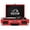 Red, variant on VICTOR Metro 3-Speed Portable Suitcase Turntable Record Player with Dual Bluetooth In & Out and Built-in Stereo Speakers, Black (VSRP-800-BK)