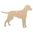 thumbnail image 1 of Dalmatian Dog Solid Wood Holiday Christmas Tree Ornament Unfinished DIY Pre-Drilled Craft, 1 of 7