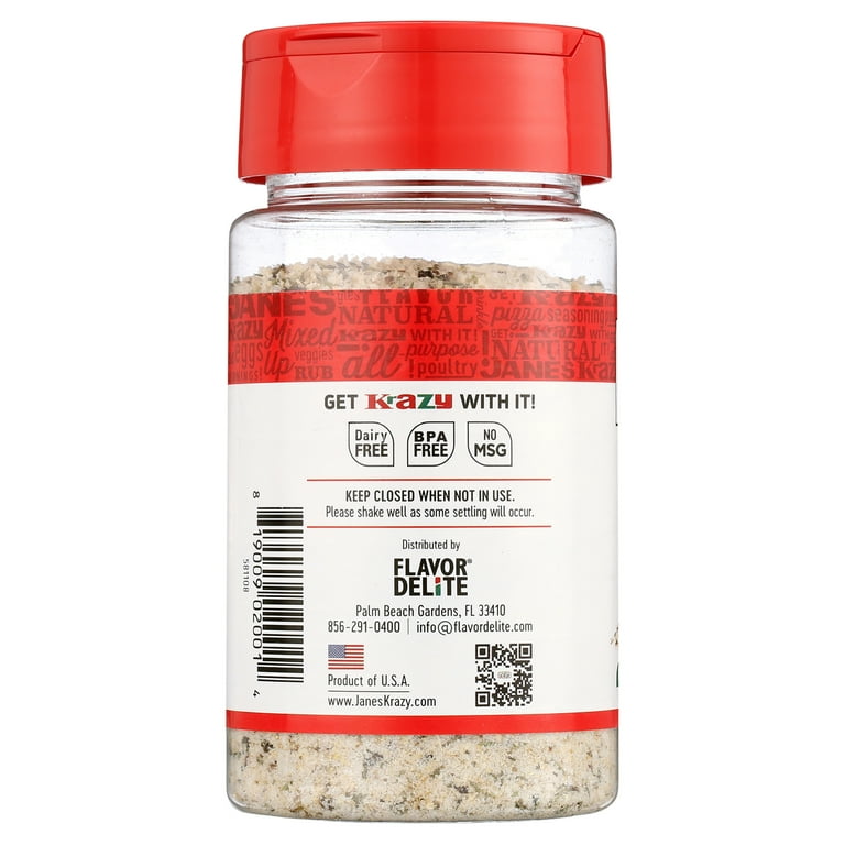 Jane's Krazy Mixed-Up Seasonings, Mixed-Up Salt, 4 oz, 3 pack