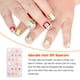 thumbnail image 3 of Soidarity 1 Juego de puntas de uñas artificiales, prensa en las uñas para niños, dibujos animados, bonitas pegatinas desmontables, regalos de Type1 NO1, 3 of 6