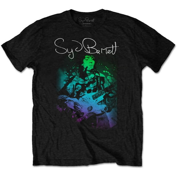 Syd Barrett Unisex T-Shirt Psychedelic (Small)