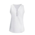 thumbnail image 6 of gakvbuo Plus Size Summer Tank Tops For Women 2023 Trendy Womens Casual Vest Shirt Ladies V Neck Sleeveless Loose T-shirt Blouse Tee Top, 6 of 7