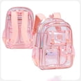 thumbnail image 2 of Gaexia Backpacks,Jelly Transparent Backpack for Students, Large Capacity Casual Daypack for School Commute Travel, Clear Backpack, 2 of 5