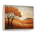 thumbnail image 2 of Designart "Beach Dune Dance Painting I" Modern Floater Framed Canvas Print, 2 of 7