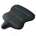thumbnail image 1 of Relief Leather Motorcycle Gel Seat Cushion Waterproof 3D Honeycomb Structure Pressure Motorcycle TPE Seat Pad for Long Rides, 1 of 5