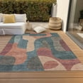 thumbnail image 3 of Dalyn Rugs Machine Washable Indoor/Outdoor Chantille Sage 2'6" x 3'10" Rug, 3 of 9