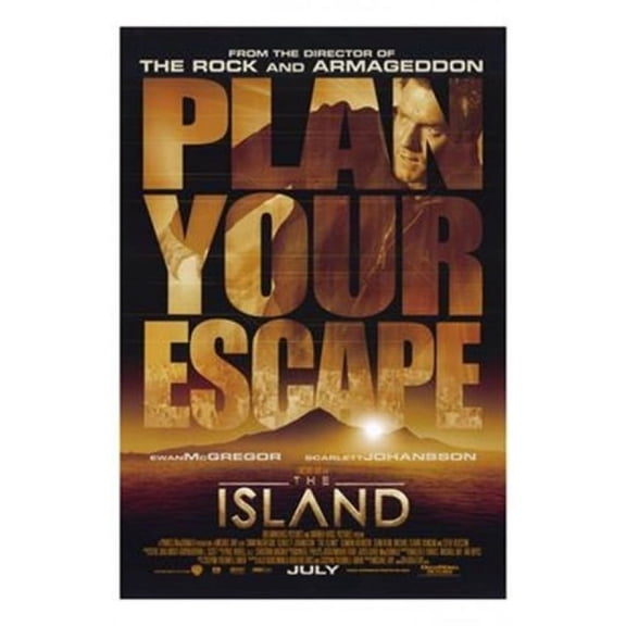 Posterazzi MOV263956 The Island Movie Poster - 11 x 17 in.