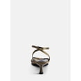 thumbnail image 4 of Scenario Women's Strappy Heels with Metal Ornament, 4 of 7