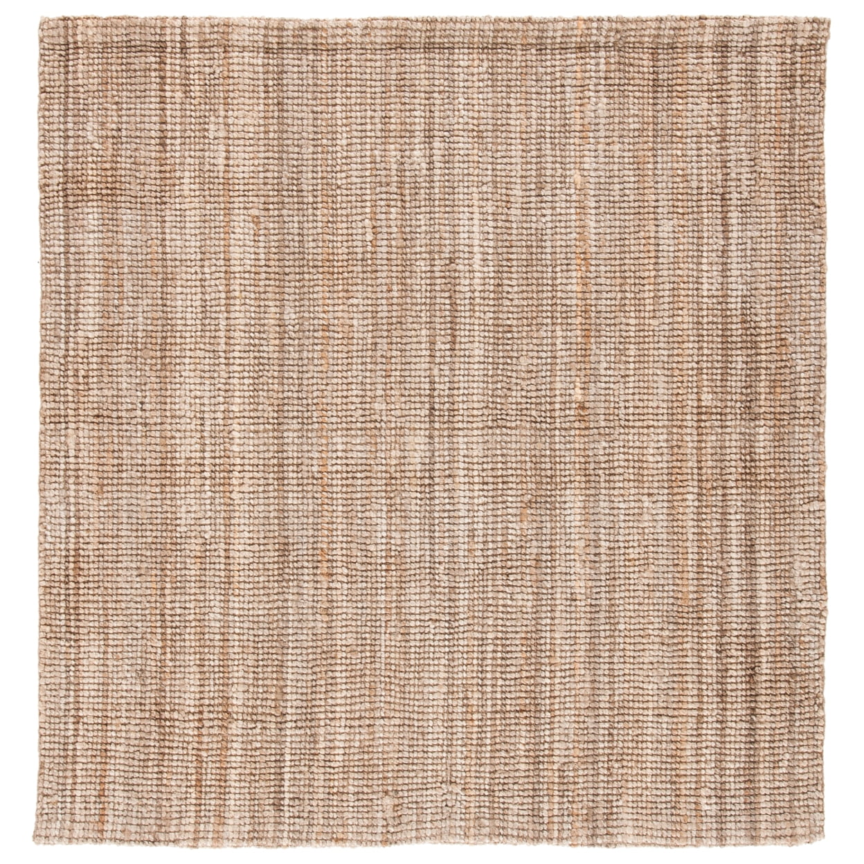 SAFAVIEH Natural Fiber Christabella Solid Jute Area Rug, Grey, 6' x 9'