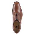 thumbnail image 4 of LIBERTYZENO Mens Shoes Genuine Leather Formal Oxford Shoes Kavinwood Tan 12, 4 of 7