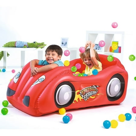 Bestway Race Car and Play Ball Combo (Best Way To Sell A Used Car By Owner)