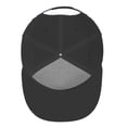 thumbnail image 6 of Adjustable Baseball Cap, Abstract Gondola Snowflake Flat Bill Trucker Flat Brim Hats Dad Hat for Men Women - Snapback Hat Adjustable Size, 6 of 7