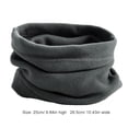 thumbnail image 2 of Cateissary Calentador de cuello colores surtidos térmico cómodo cuello polaina espesar gran textura accesorios de ciclismo pañuelo para el cuello para Suministros térmicos Gris Cateissary HA059437-08, 2 of 6