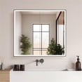 thumbnail image 3 of Fenice 36" Aluminum Surface-Mount/Reccessed Lighted Mirror Medicine Cabinet, 3 of 18
