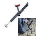 thumbnail image 3 of Adjustable Motorcycle Wheel Lift Stand Portable Aluminum Bike Sided Paddock Support Rack Holder for Front and Rear Tires, 3 of 9