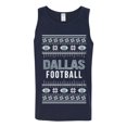 thumbnail image 2 of Wild Bobby City of Dallas DAL American Football Fantasy Fan Sports Men Tank Top, Navy, Medium, 2 of 6